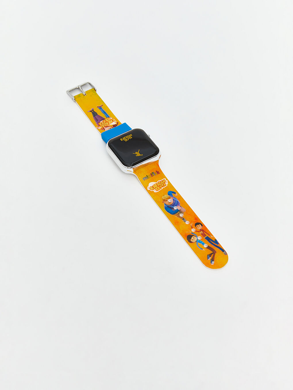 Karışık Miniflak Baskılı Erkek Çocuk Dijital Kol Saati-1