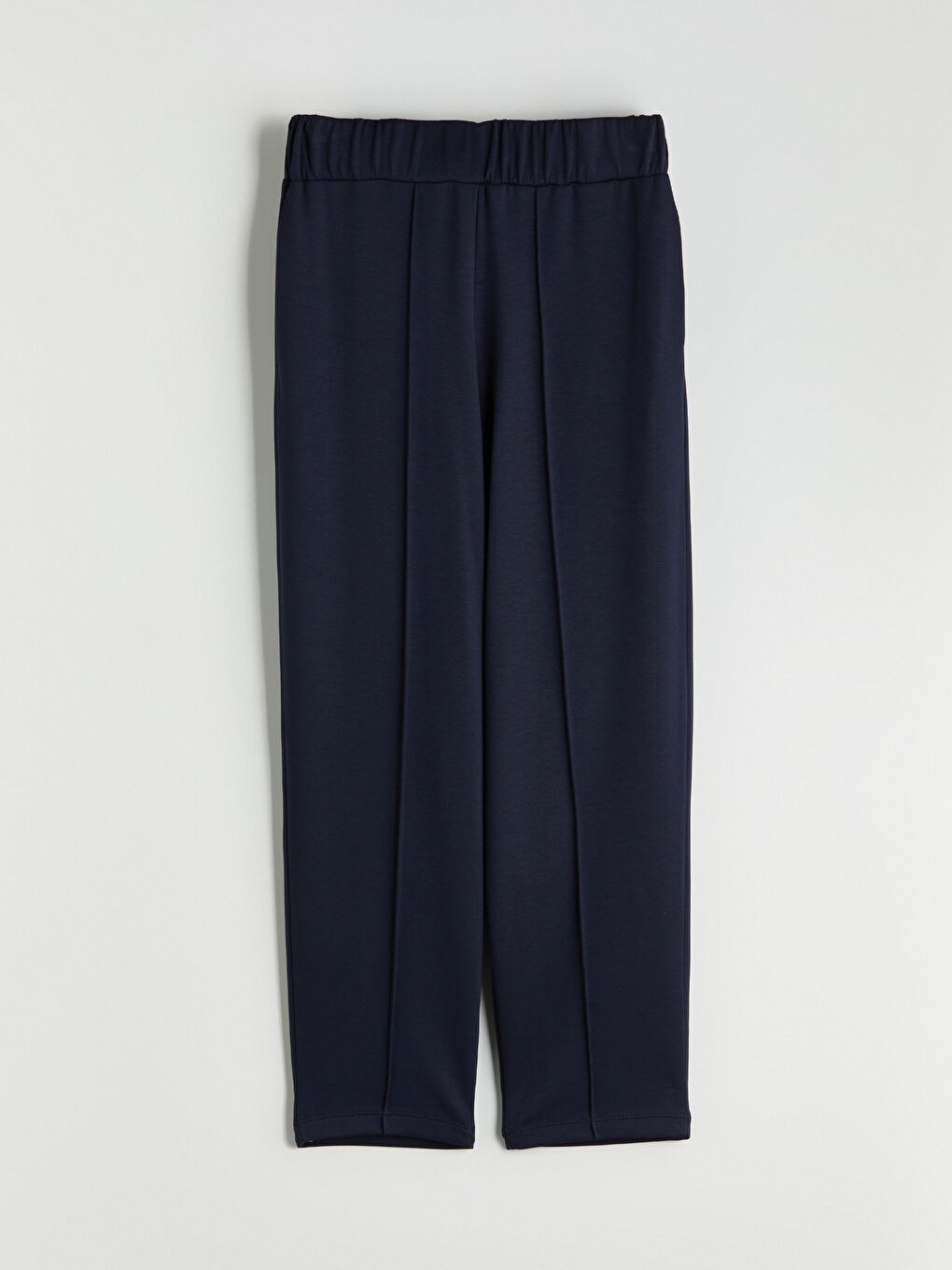 Lacivert Beli Lastikli Kadın Eşofman Altı-5