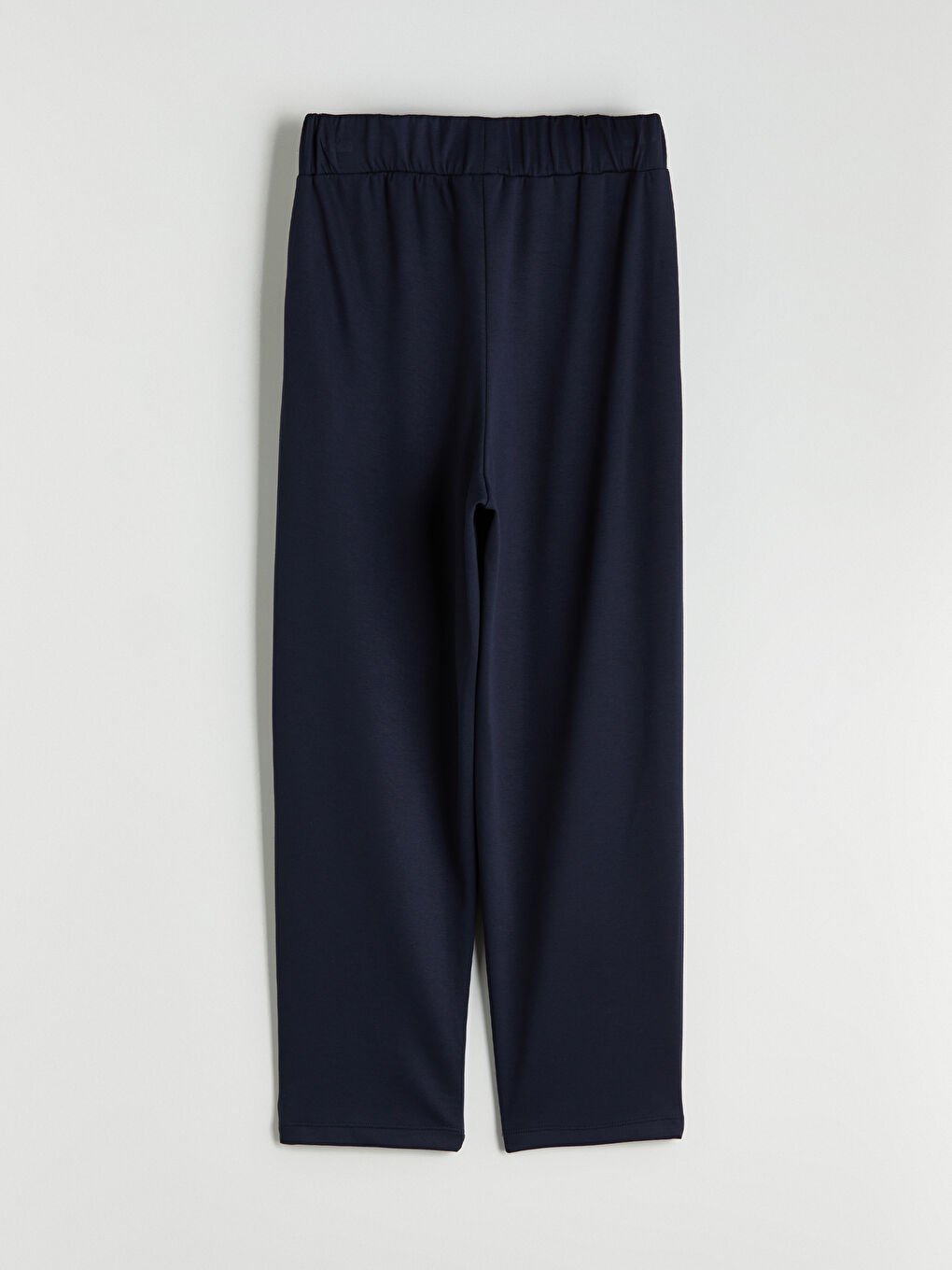 Lacivert Beli Lastikli Kadın Eşofman Altı-6