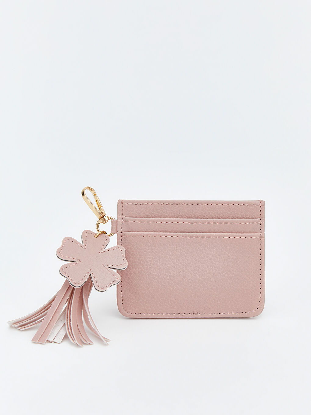 Pembe Deri Görünümlü Kadın Kartlık