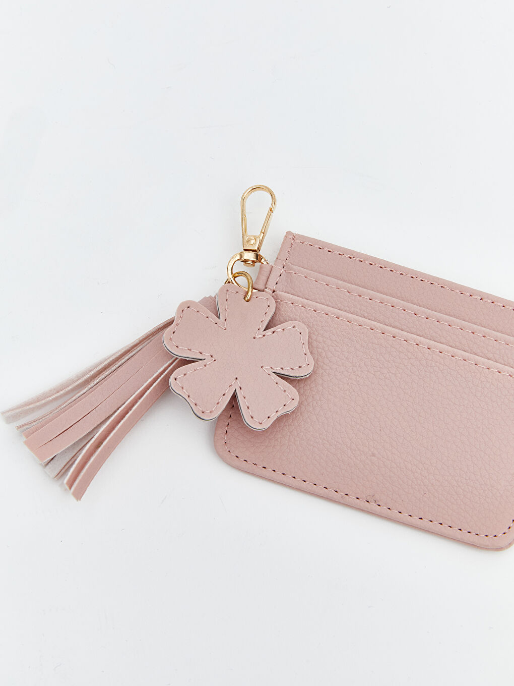 Pembe Deri Görünümlü Kadın Kartlık-2