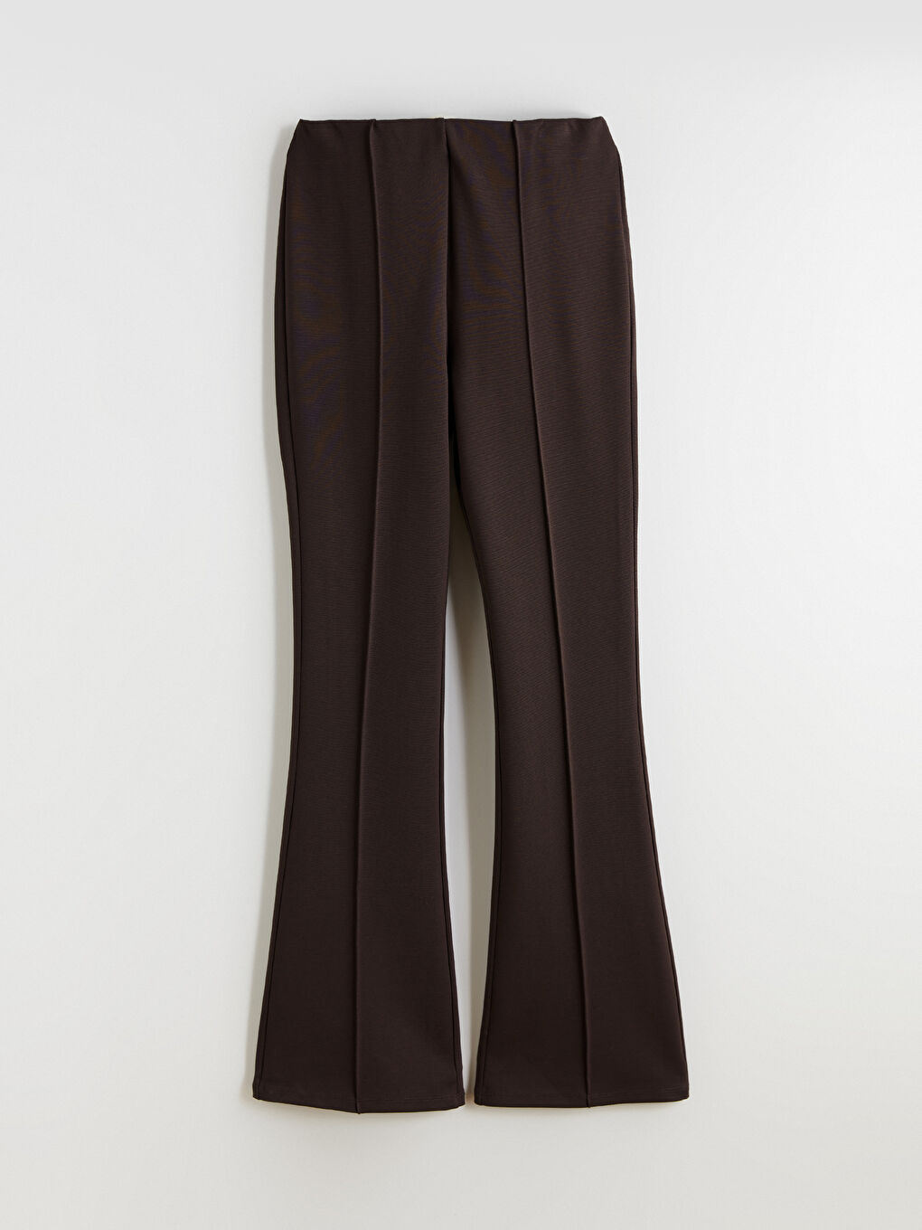 Hoch taillierte Spanische Bein Damenhose-4