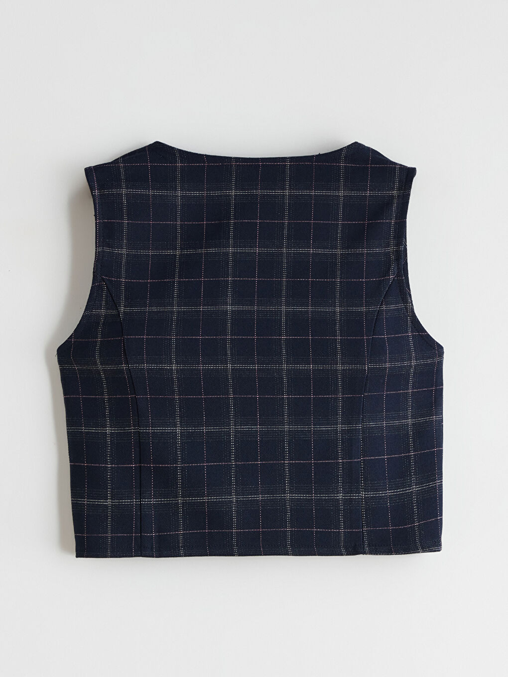 TAMNO PLAVA Elegantni prsluk Devojka-2