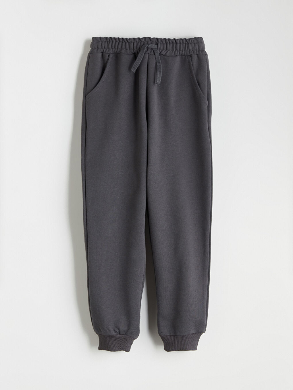 Antrasit Beli Bağlamalı Erkek Çocuk Eşofman Altı