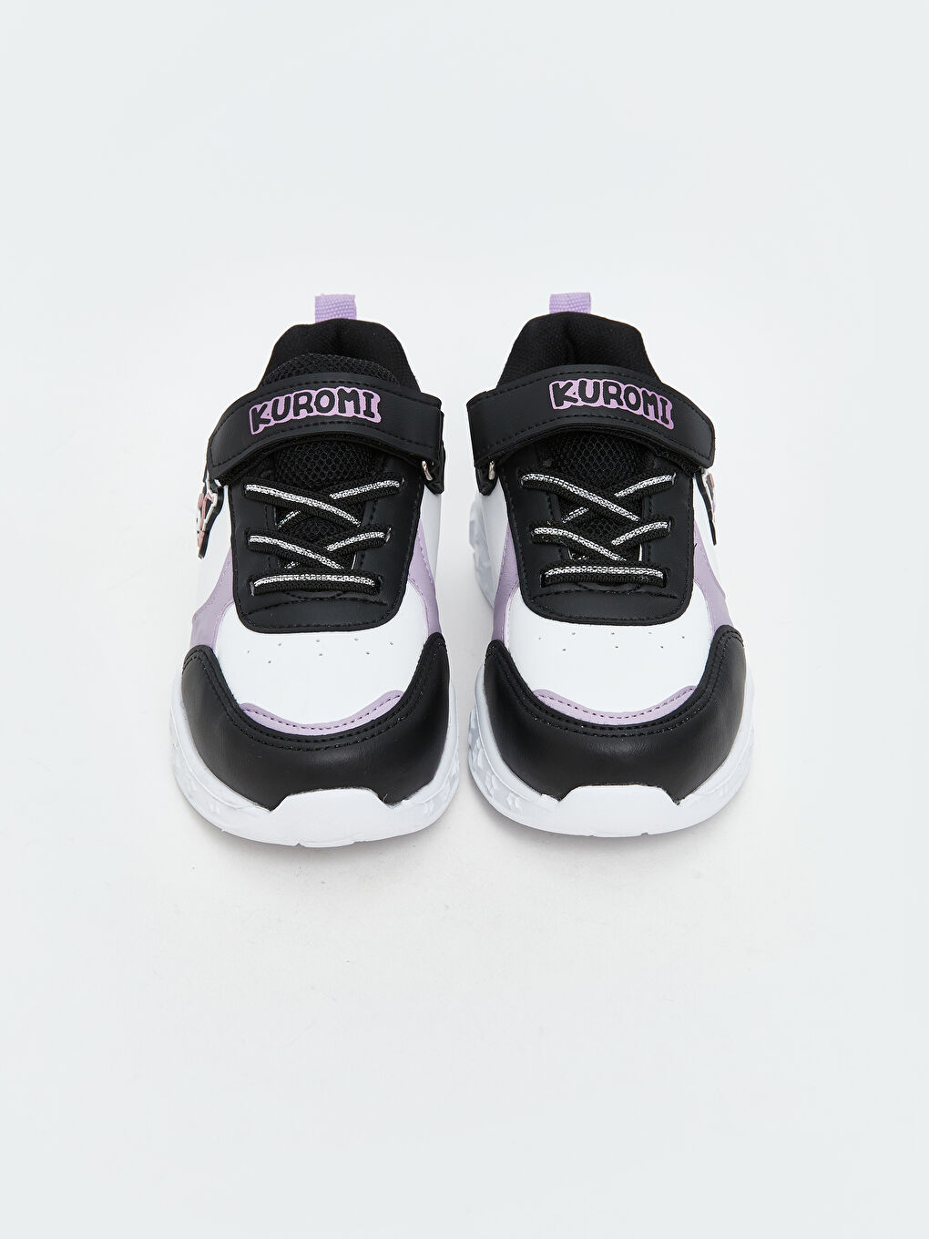 Siyah Kuromi Baskılı Kız Çocuk Spor Ayakkabı-2
