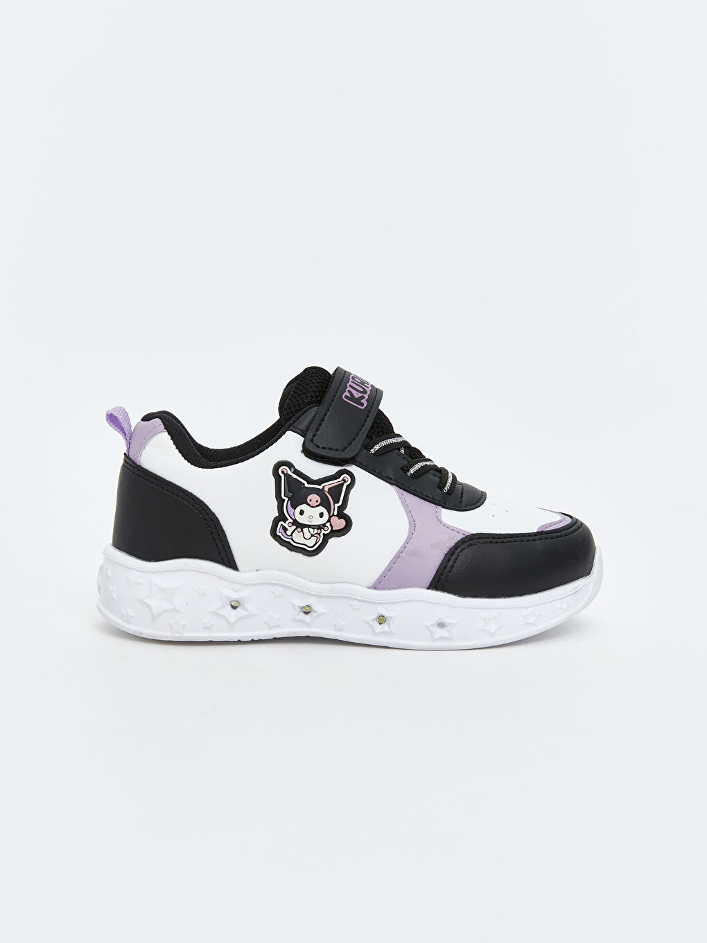 Siyah Kuromi Baskılı Kız Çocuk Spor Ayakkabı-3