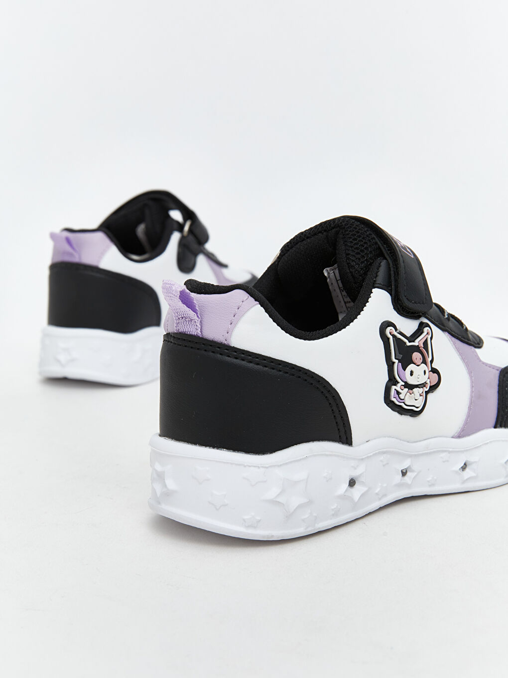 Siyah Kuromi Baskılı Kız Çocuk Spor Ayakkabı-4