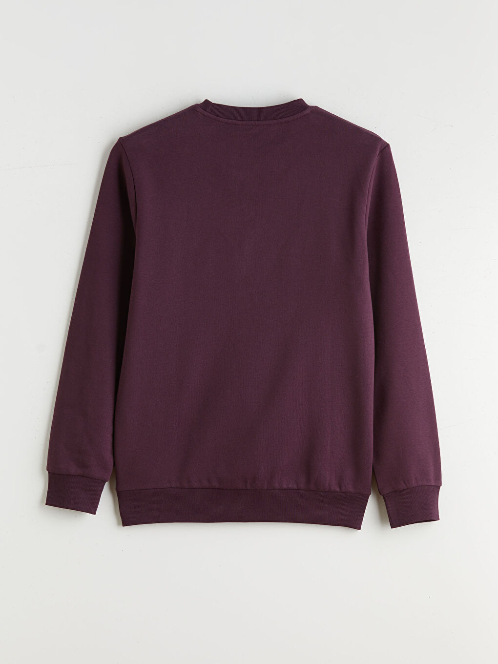 Свитшот Мужской Толстый С Принтом С Круглым Вырезом-5