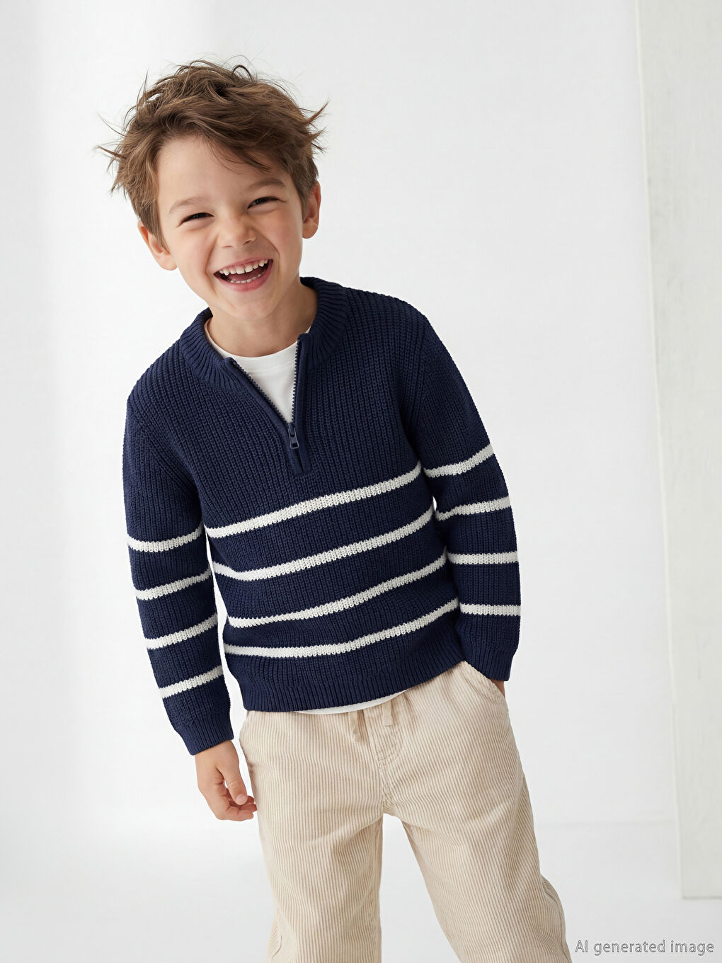 Dječak TAMNO PLAVA Džemper 