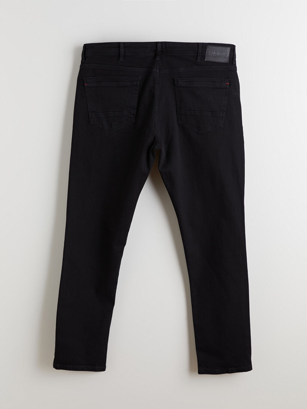 Siyah Büyük Beden 750 Slim Fit Erkek Jean Pantolon-5