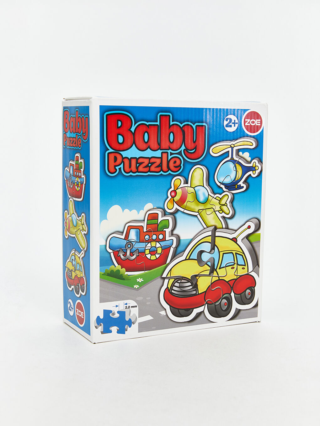 Araç Figürlü Baby Puzzle Seti