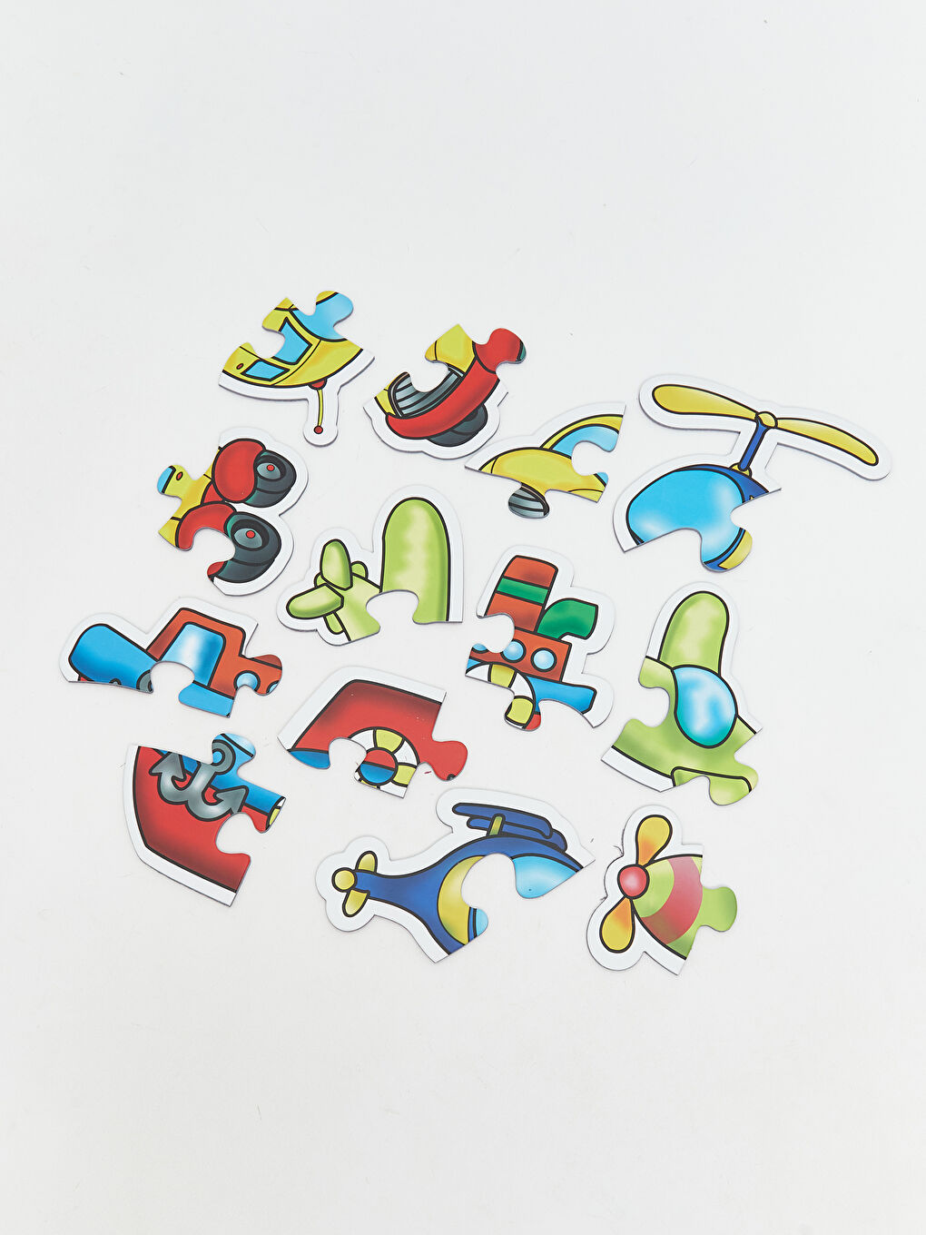 Araç Figürlü Baby Puzzle Seti-1