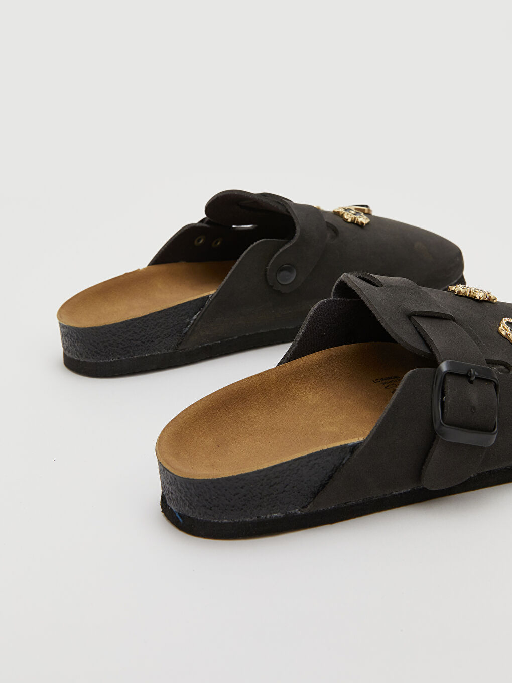 Siyah Süet Görünümlü Kadın Terlik-4