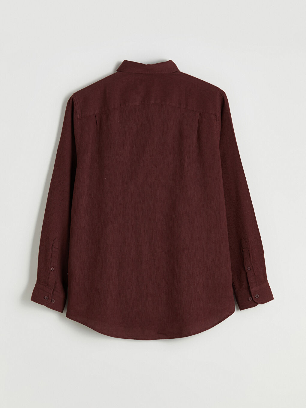 Regular Fit Long Sleeve Men's Shirt-5