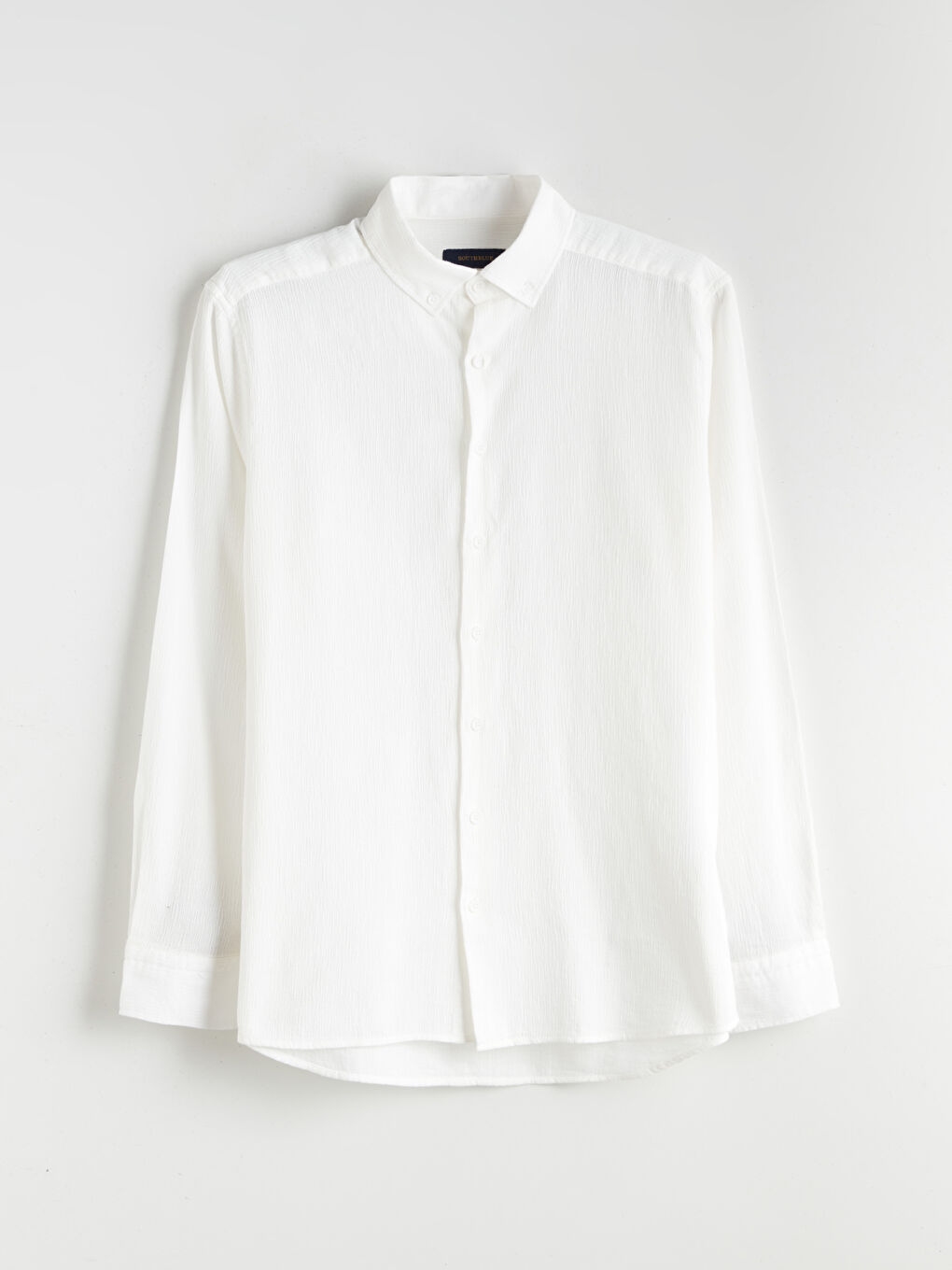 Regular Fit Long Sleeve Men's Shirt-4