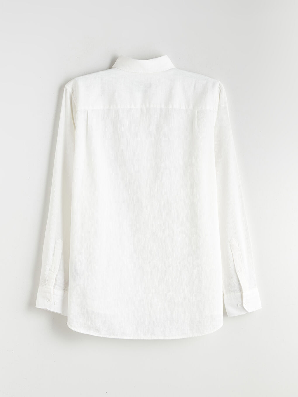 Regular Fit Long Sleeve Men's Shirt-5