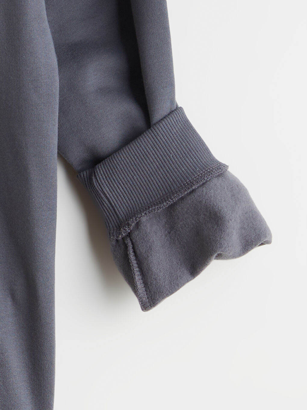 Капюшонды ұлдарға арналған қалың сыдырмалы свитшот-1