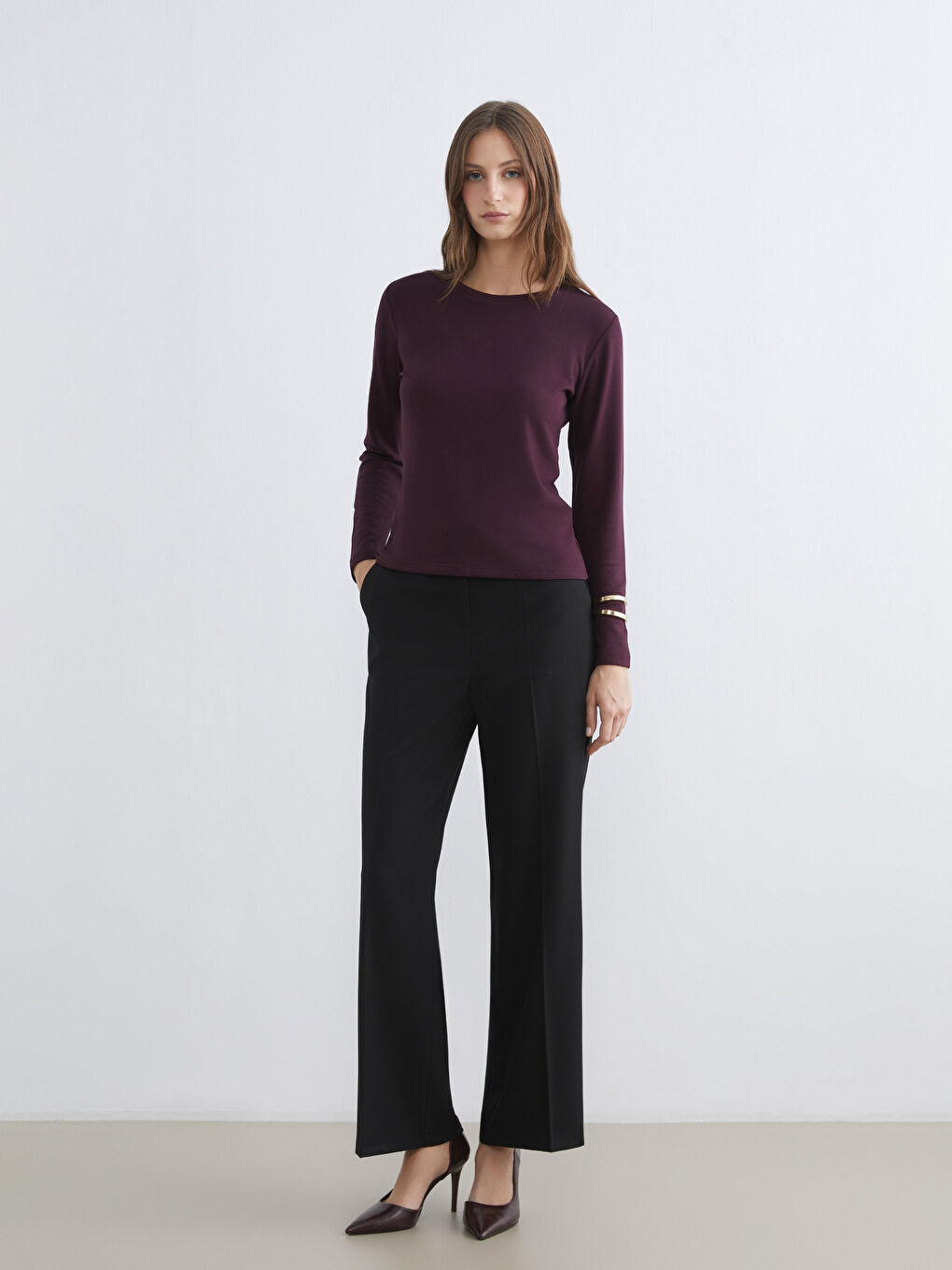 Žena TAMNO LJUBIČASTA Tijelo-1