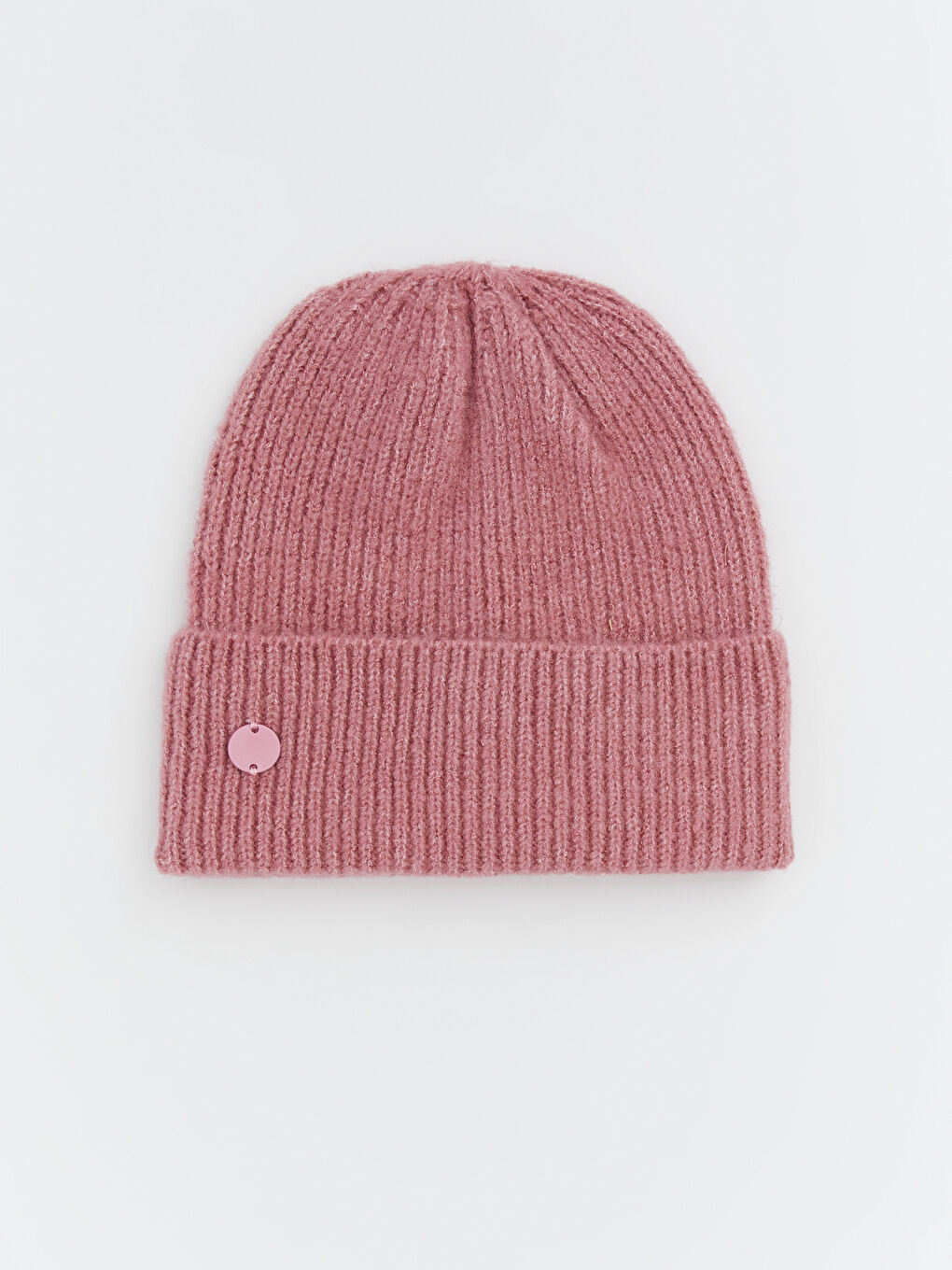 Pembe Basic Kadın Triko Bere