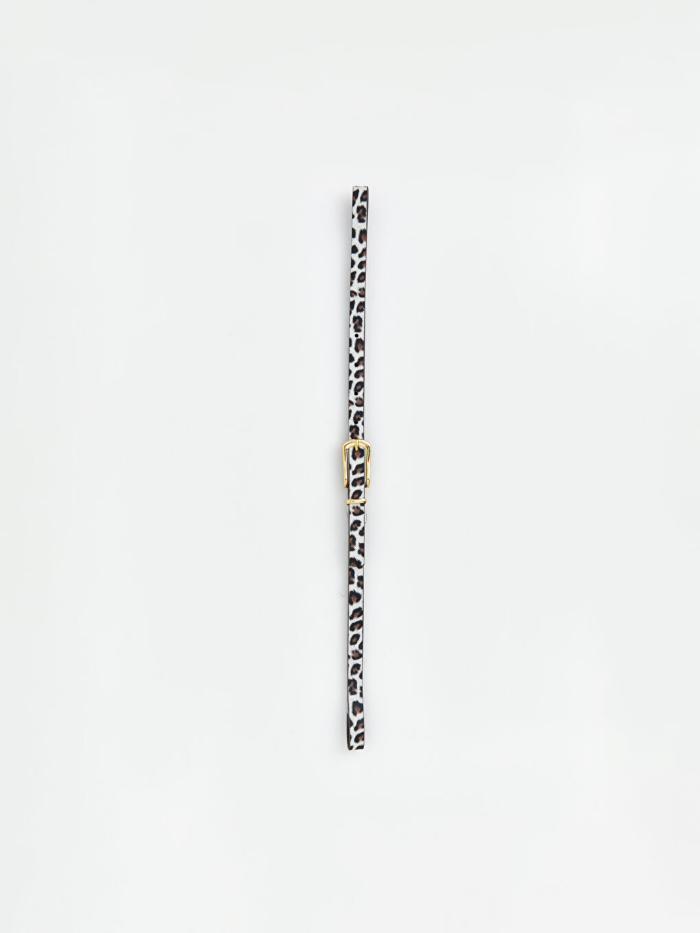 Kahverengi Deri Görünümlü Kadın Kemer 2'li-1