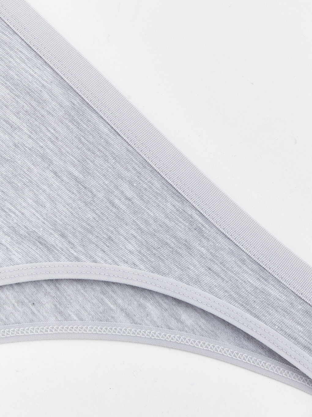 Gri Düz Brazilian Külot-2