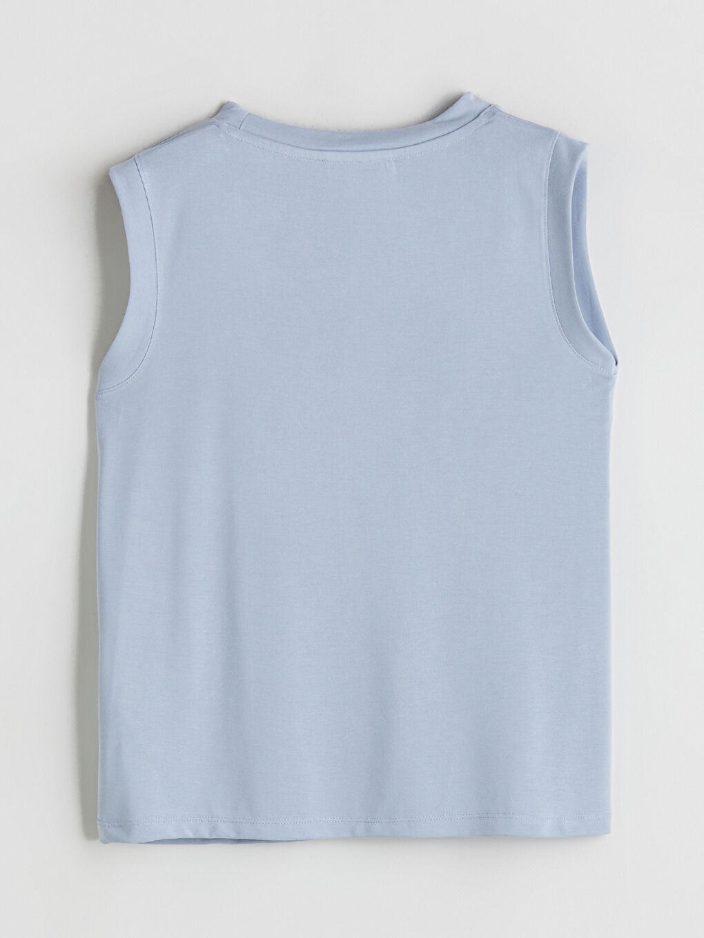 Mavi Bisiklet Yaka Kadın Atlet-5