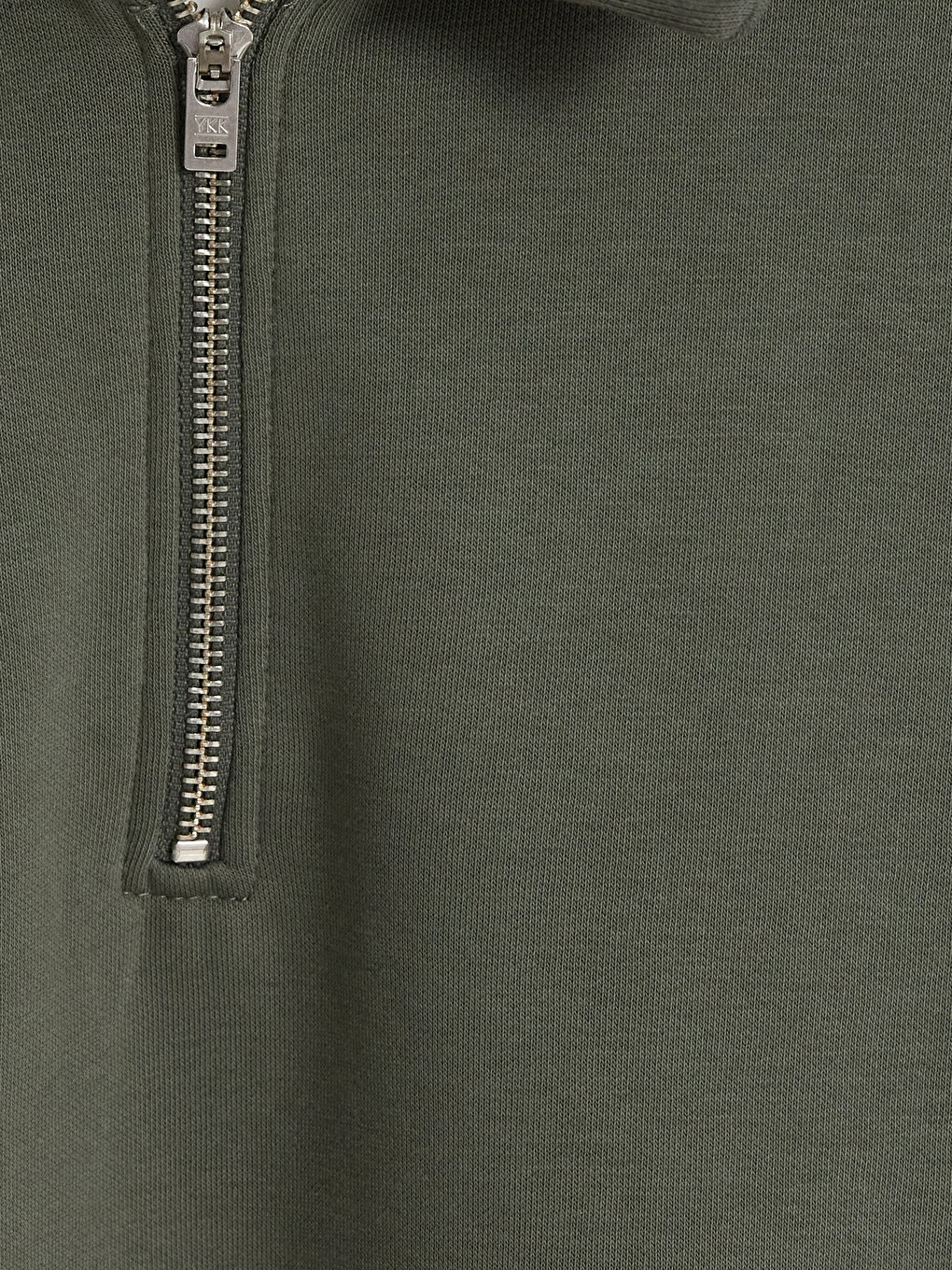 Karışık Polo Yaka Erkek Sweatshirt-1