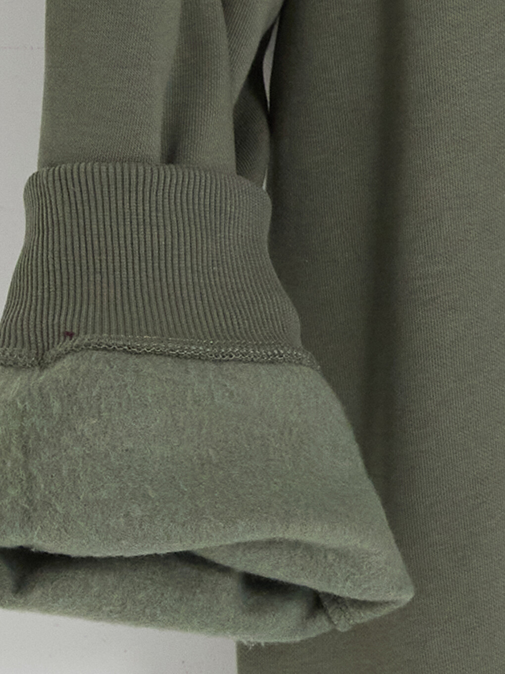 Karışık Polo Yaka Erkek Sweatshirt-3