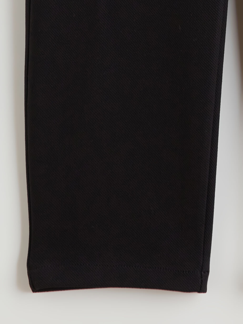 Siyah Standart Kalıp Erkek Pantolon-6