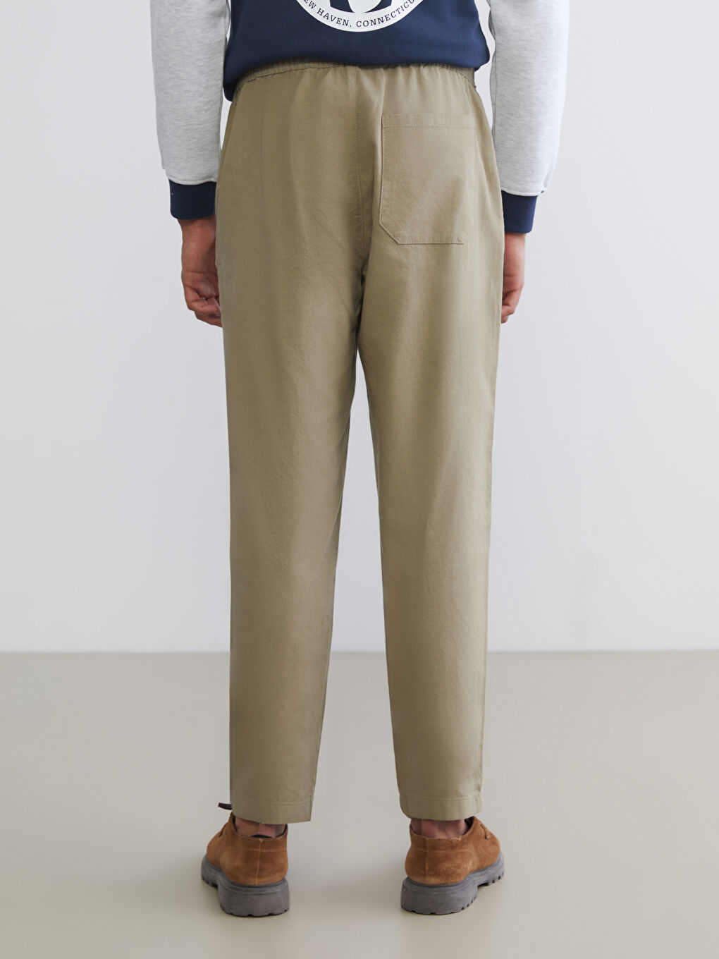 پانتۆڵی ڕاحەت فیتی دەركەوتنی كەتان بۆ پیاوان-6