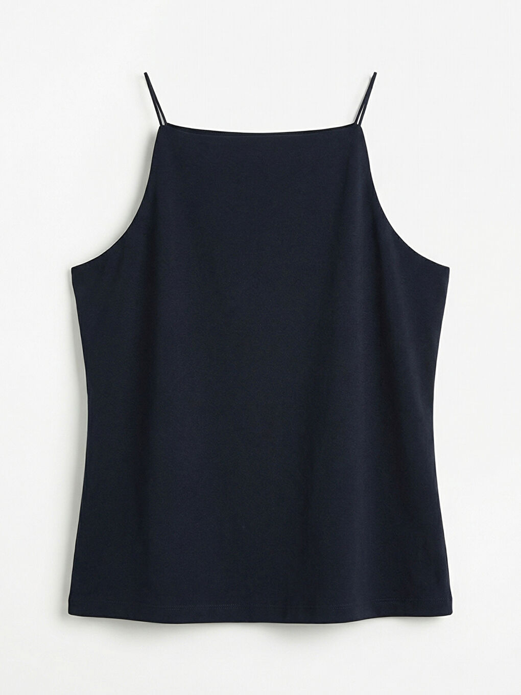 Beyaz Büyük Beden Halter Yaka Kadın Atlet 2'li-4