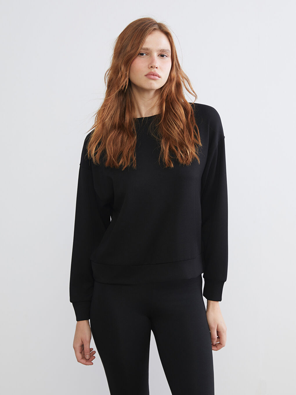 Crew Neck Oversize Women's Sweatshirt