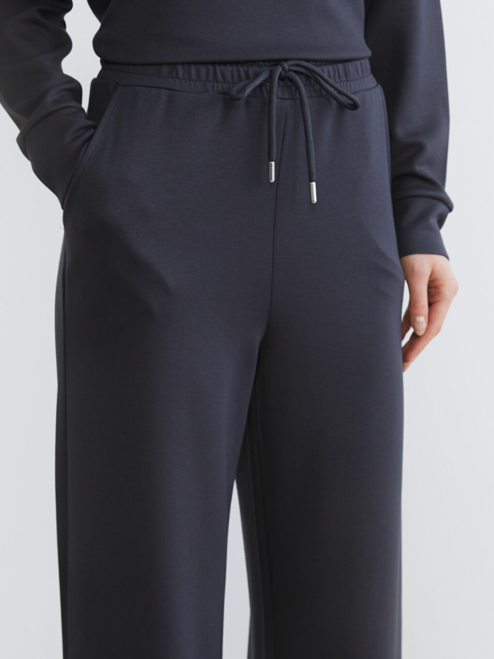 ქალებისთვის ელასტიური წელის სპორტული შარვალი-2