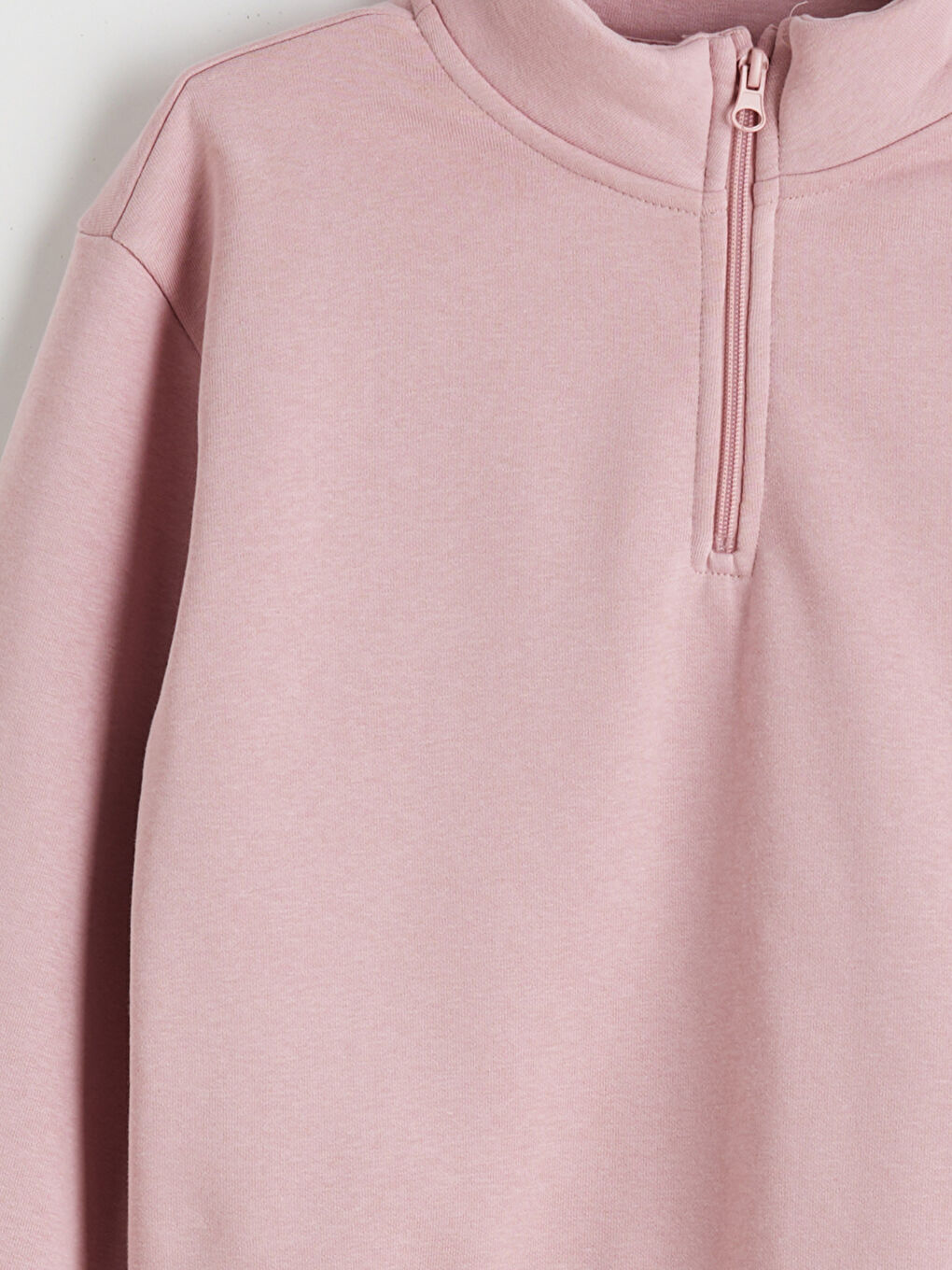 Dukserica sa uspravnom kragnom za devojčice-2