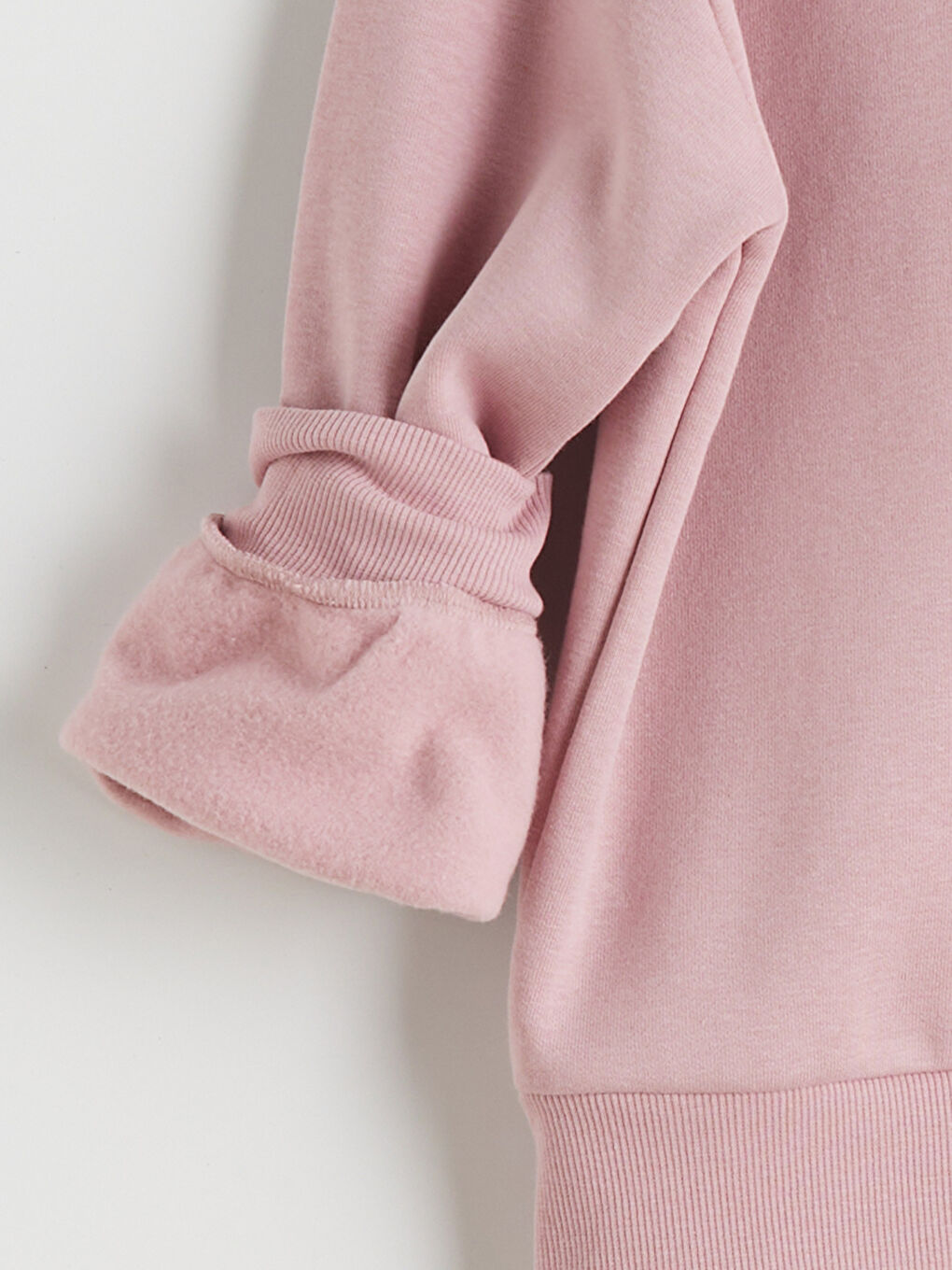 Dukserica sa uspravnom kragnom za devojčice-3