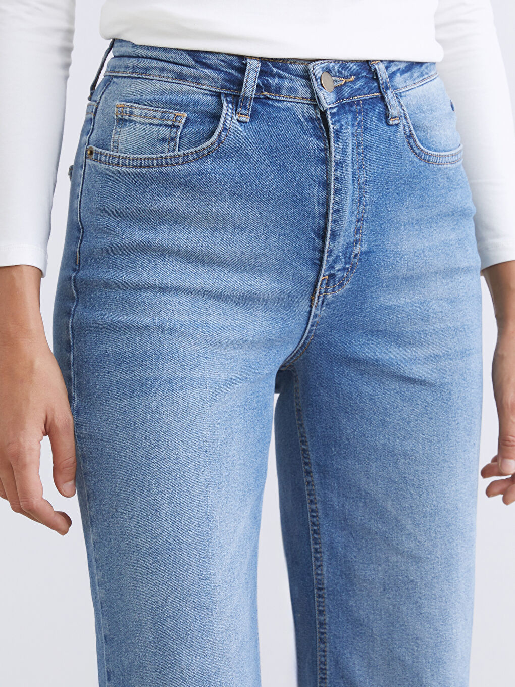 Mavi Flare Kadın Jean Pantolon-2