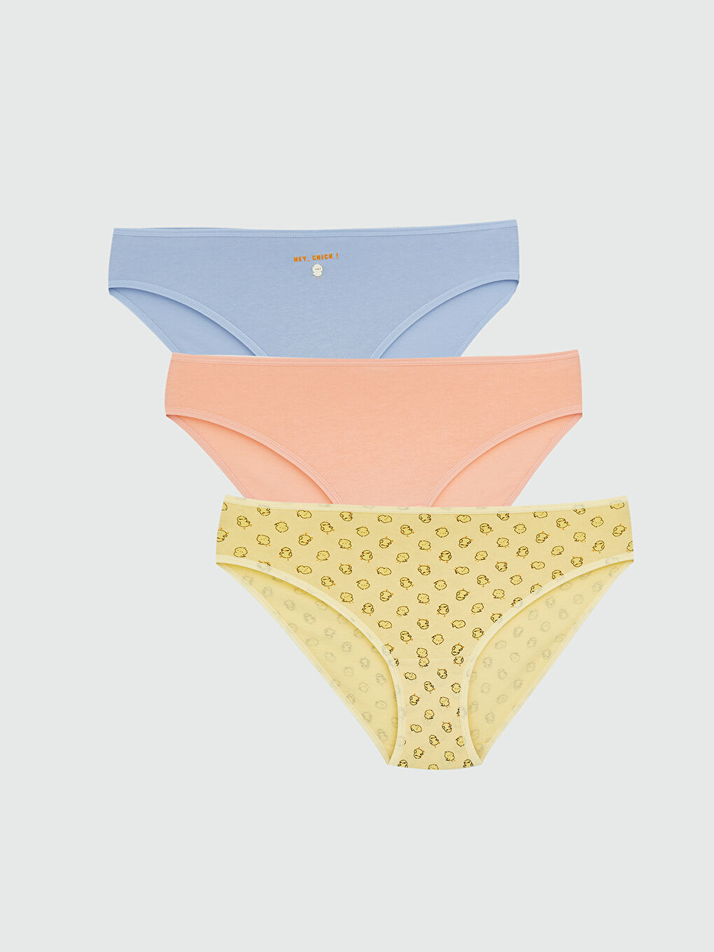 Printed Bikini Panties 3 Pieces