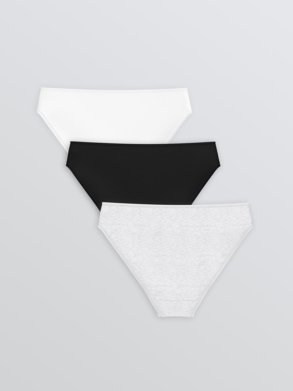 Jednostavne bikini gaćice, pakovanje od 3 komada-1