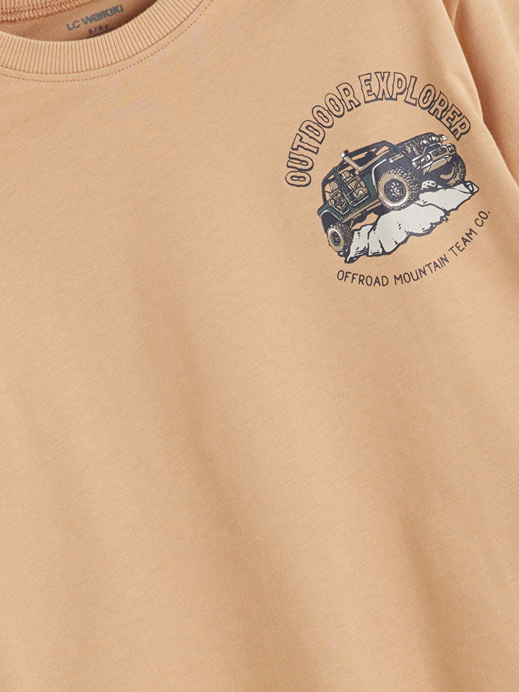 Crew Neck Printed Boys' T-Shirt 2 Pack-2
