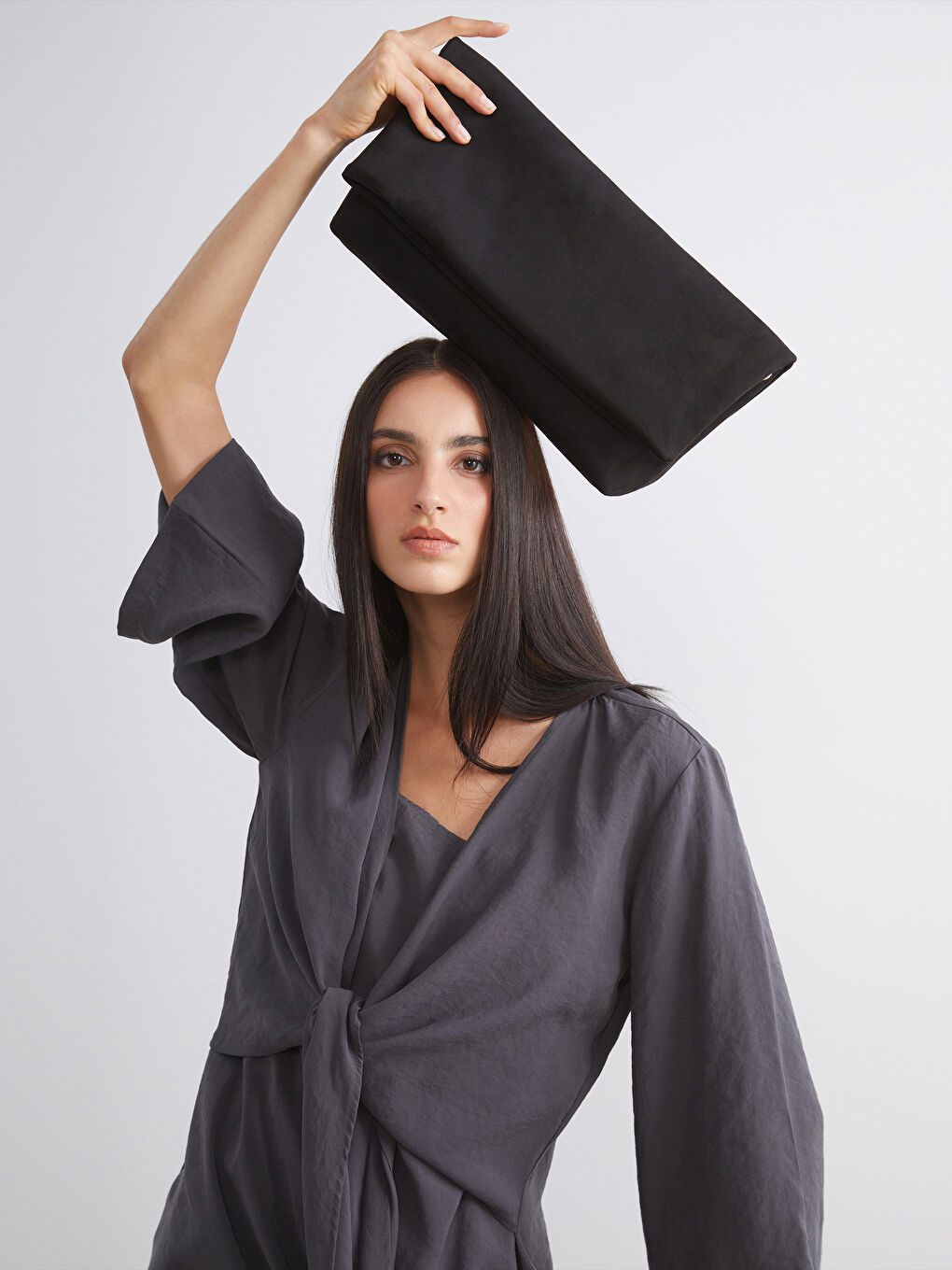 Siyah Kadın Omuz Çantası