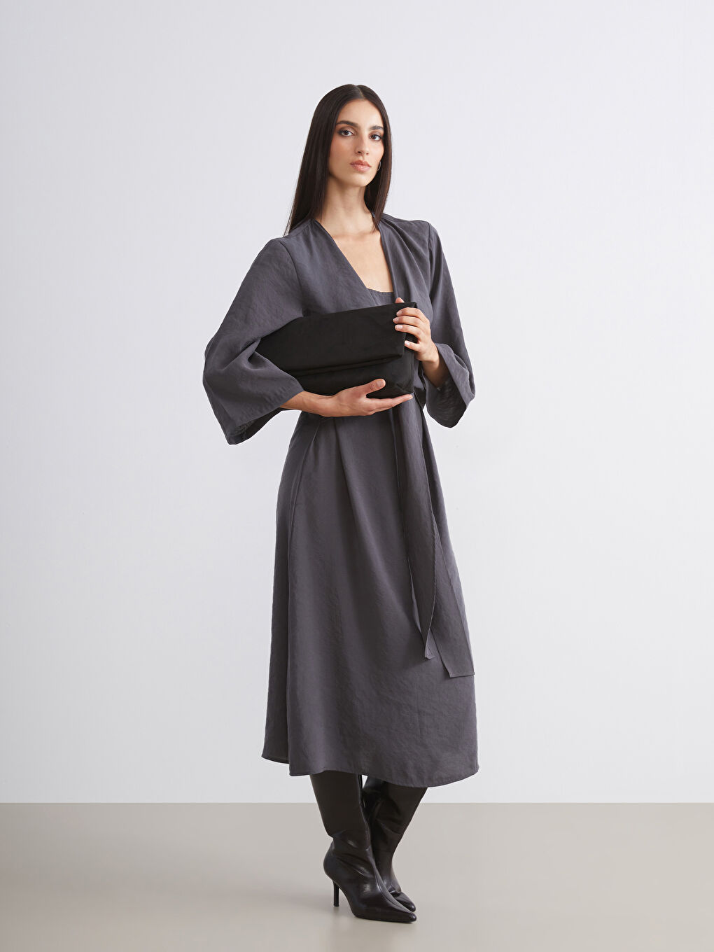 Siyah Kadın Omuz Çantası-1