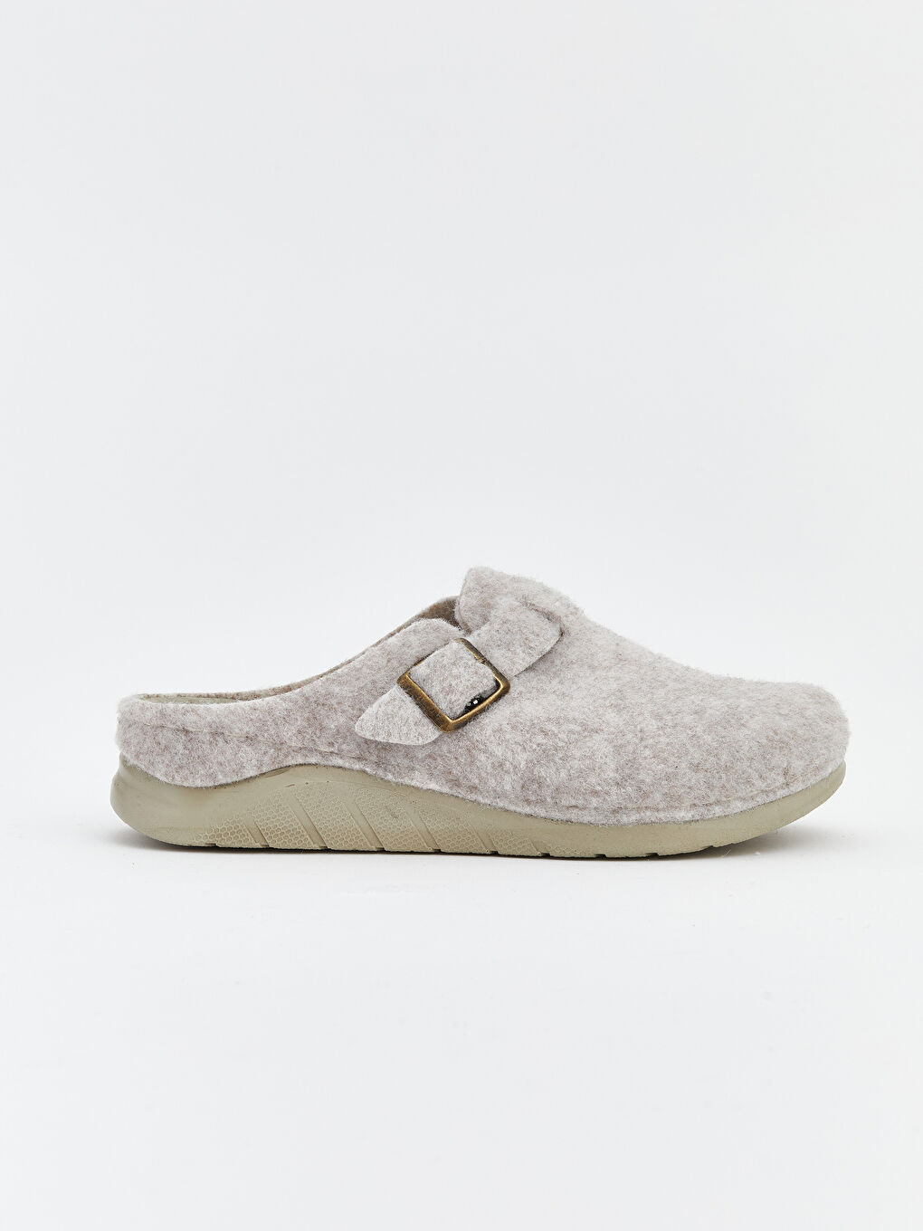 Bej Tokalı Kadın Ev Terliği-1