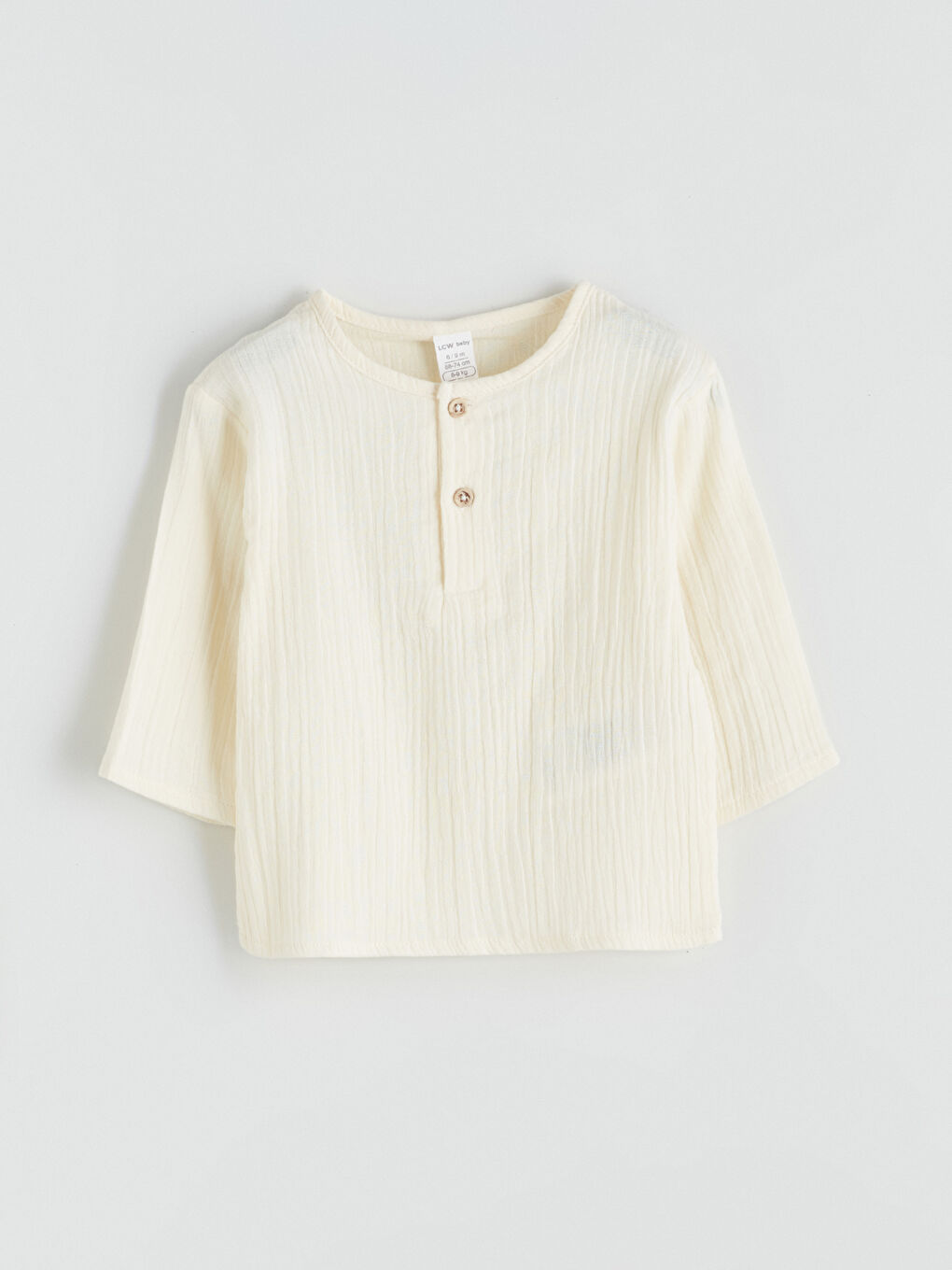 Ekru Erkek Bebek Tişört ve Jogger Pantolon 2'li-1