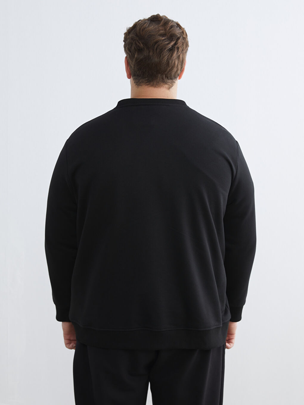 Ерлер қара Свитшот-7