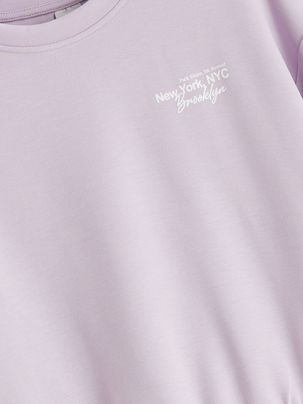 Crew Neck Girls' Sweatshirt and Sweatpants-2