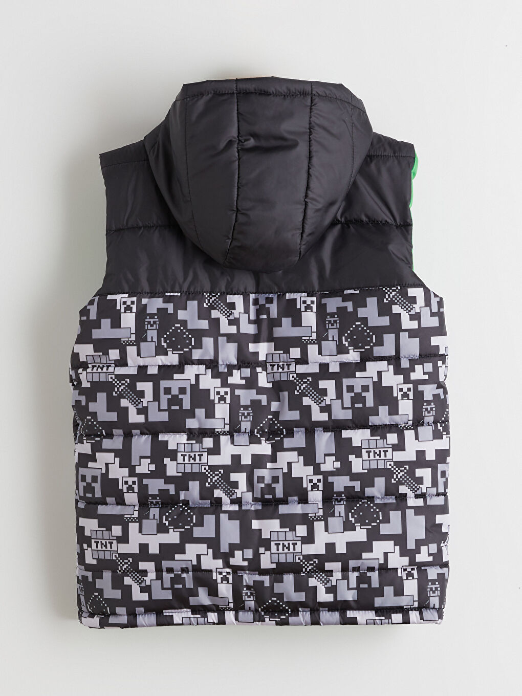 Boy BLACK Puffer Gilet-3