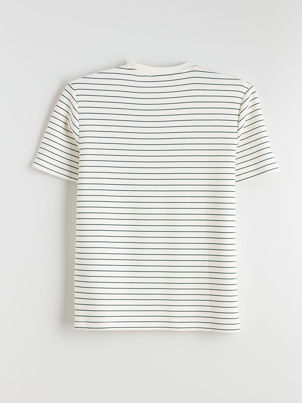 Crew Neck Striped Men's T-Shirt-5