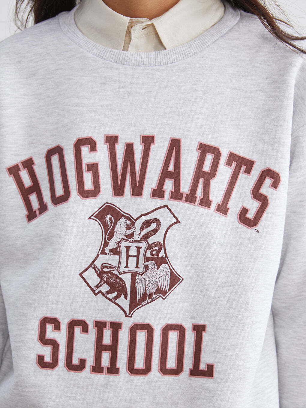 Woman GREY Sweatshirt-2