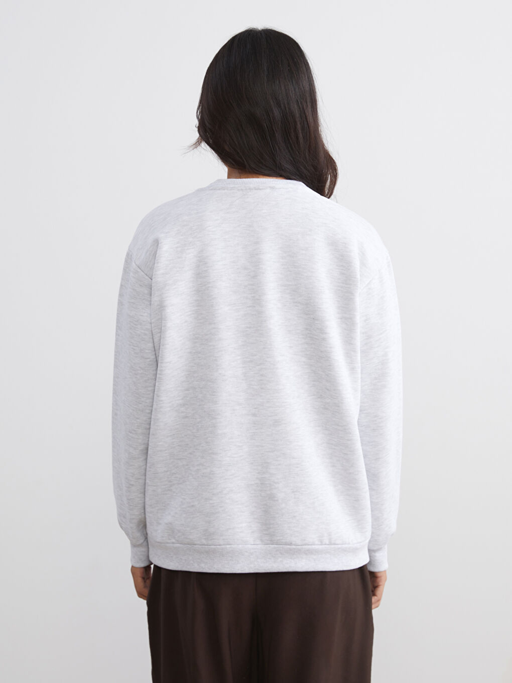 Woman GREY Sweatshirt-3