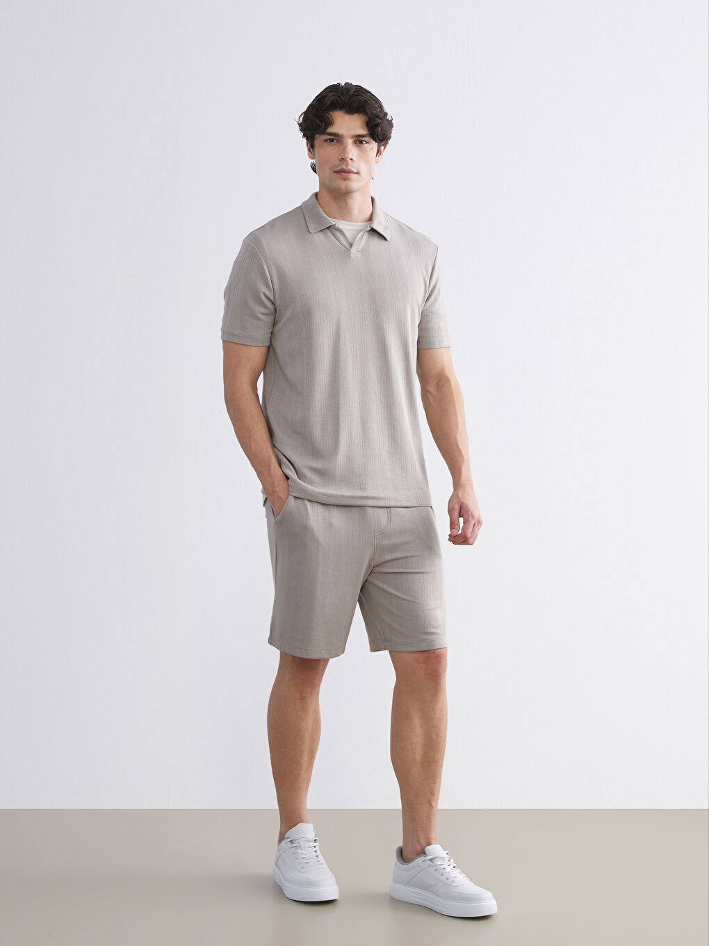 Men's Polo Neck T-Shirt-3